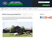 Tablet Screenshot of governance.fmca.com