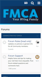 Mobile Screenshot of community.fmca.com